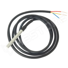 SHELLY-DS1-3M / Shelly DS18B20 kül- és beltéri, vízálló hőmérő szenzor (3 méter vezetékkel) (FG3800235266403 / SHELLY)