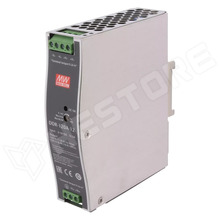 DDR-120A-12 / Tápegység, kimenet: 12V DC, 8,3A, 99.6W, bemenet: 9...18V DC, DIN sínre, izolált, buck-boost, step-down/step-up (DDR-120A-12 / MEAN WELL)
