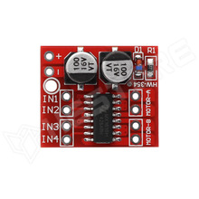 MX1616-M / MX1616 alapú 2 csatornás H-hidas DC motormeghajtó modul
