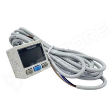 ISE30A-01-N-L / Két kijelzős digitális nyomásmérő, pneumatikus, nyomáskapcsoló, NPN, –0.100 ~ +1.000 MPa (ISE30A-01-N-L)