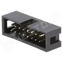 ZL231-16PG / Szalagkábel csatlakozó, apa, aljzat, egyenes, 2.54mm, 2x8, Pólus: 16 (DC3-16P)