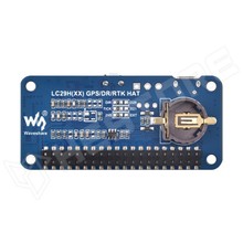 LC29H-AA-GNSS / LC29H(AA) alapú GPS vevő modul, GNSS vevő, L1+L5, nem RTK, Pi Hat (LC29H(AA) GPS HAT / WAVESHARE)