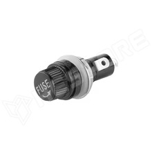 EC9-5X20 / Biztosíték foglalat, 5x20mm biztosítékhoz, csavaros, lemezre