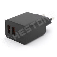 POSB05310A-2USB / Tápegység, impulzusos, 5V DC, 3A, 15W, USB x2 (POSB05310A-2USB / POS)