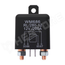 WM686RL/280-12 / Gépkocsi relé, SPST-NO, 12V DC, Pinek száma: 4, 200A