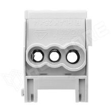 HLAK 25-1/4-GY / Főáramköri leágazó sorkapocs, 2 x 25mm2 / 4 x 16mm2, szürke (Pollmann)