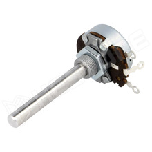 POT4W-500R / Potenciométer, 500Ω, 4W, huzal, 6mm tengely (3104605594 / AB ELEKTRONIK)