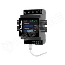 SHELLY-PRO4DUAL / Shelly Pro 4PM Dual Cover - WiFi + Ethernet + Bluetooth modul 2 db motoros redőny vezérlésére, DIN-sínre szerelhető (FG3800235268124 / SHELLY)