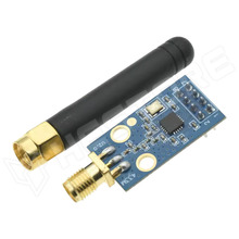 CC1101M-SA / CC1101 alapú vezeték nélküli adó-vevő modul, 433MHz, rövid SMA antenna