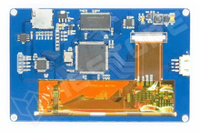 NX8048T050 / Nextion, 5 inch, Touch kijelző, vezérlővel, soros porttal (ITEAD)
