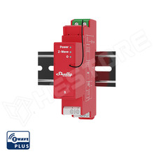 SHELLY-WAVEPRO1PM / Shelly Qubino Wave PRO 1PM egy áramkörös, DIN-sínre illeszthető, fogyasztásmérős okosrelé, Z-Wave protokoll kompatibilis (FG3800235269107 / SHELLY)