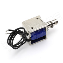 JF-0826B-12V-10 / Elektromágnes (szolenoid), 12V, 10mm úthossz, 20N