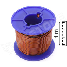 DN2E1.50-1m / Tekercselő huzal, duplán zománcozott, Ø1.5mm