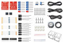 DSPK-3W / 2x3W USB-s mini aktív hangfal KIT, kivezérlésjelzővel