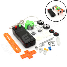 TY-0010 / DIY Kúszó gekkó építőkészlet, vezetékes vezérléssel