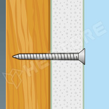H04800A / Gipszkarton csavar, fa menetes - 3.5 x 35mm