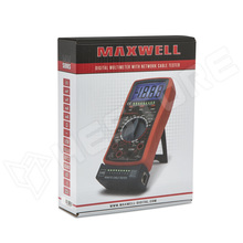 MN-25331 / Digitális multiméter kábel teszterrel (MAXWELL)