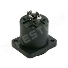 S 1085 Speakon aljzat / 4 pólus, beépíthető