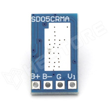 SD05CRMA / Napelem töltés vezérlő modul, Li-Ion akkumulátorhoz, 18650, Uin: 4.4...6V DC, 1A