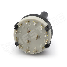 PCK-1031 = DS3 / Forgókapcsoló, 3 x 4 pozíció, NYÁK-ba (CANAL ELECTRONIC)