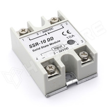 QSSR-10DD / Szilárdtest relé (SSR), 1 csatornás egyenáramú, 10A, 3...32V DC, 5...200V DC, csavarható