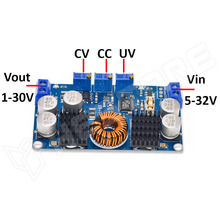 LTC3780-STP-UP-DWN-10A / LTC3780 alapú DC-DC step-up step-down buck-boost konverter modul, 5...32 to 1...28V, 10A