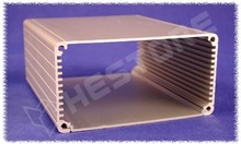 1455 N 1202 BK (120×103×53) / Műszerdoboz, Alu, fekete (HAMMOND)