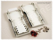 1553TGY-BAT 210x100x32mm / Műszerdoboz, ABS, fehér-szürke (HAMMOND)