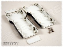 1553TTGY 165x80x28mm / Műszerdoboz, ABS, fehér-szürke (HAMMOND)