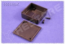 1551 RBK (50×50×20) / Műszerdoboz, fekete (HAMMOND)