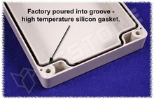 1554 C2GY (120×65×40) / Műszerdoboz, Polykarbonát, szürke (HAMMOND)