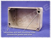 1590 Z 120 (125×80×45  + 15mm) / Műszerdoboz, Alu (HAMMOND)