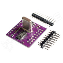 SC16IS752-M / I2C/SPI interfészes, kétcsatornás UART híd és portbővítő modul