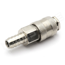 EU7.2-SH40 / Pneumatikus gyorscsatlakozó hüvely, EU 7.2, Ø11.2mm-es farkasfogas tömlőcsatlakozó