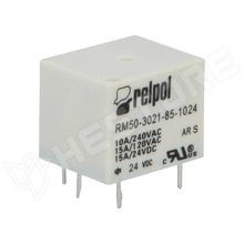 RM50-3021-85-1024 / Relé, SPST-NO, 24V DC, 10A / 240V AC, 15A / 24V DC (RM50-3021-85-1024 / RELPOL)
