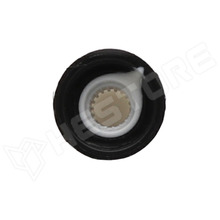 AS-KNOB-W / Forgatógomb, 6mm, fehér