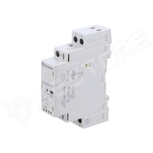 22.32.0.012.4320 / Mágneskapcsoló, 2-pólusos installációs, NO x2, 12V DC, 25A, DIN sínre (22.32.0.012.4320 / FINDER)
