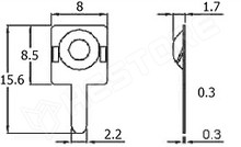 COMF-223A / Elem érintkező klipsz (COMF)
