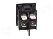 1835.3112 / Kapcsoló, DPST, OFF-ON, 250V, 20A, IP40, piros (1835.3112 / Marquardt)