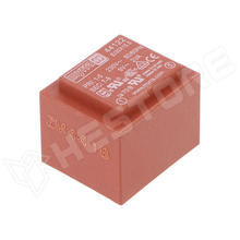 1x9V 2VA 230V / PCB transzformátor, kiöntött, EI30, 2VA, 230V AC, 9V, 222mA (44122 / MYRRA)