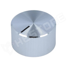 A1422261 / Forgatógomb, jelzéssel, alumínium, 6mm tengely, Ø22.7x13.1mm (A1422261 / OKW)