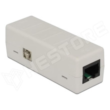 DELOCK-62619 / Hálózati túlfeszültség elleni védelem, 6kV, RJ45, 10/100/1000Mb/s (62619 / DELOCK)