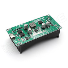 LX2-BUPS-12V / Feszültségnövelő (boost) töltő modul, UPS funkció, 2x18650, 15W, 12V, 1.2A, USB-C