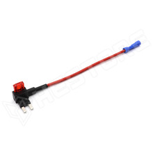 ADD1210-MINI / Késes autóbiztosíték foglalat elosztó, 11x9mm-es Mini biztosítékhoz, 12V DC, 10A