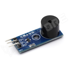 BUZZ5V-2.5K / Buzzer modul, 2.5kHz belső generátor, aktív alacsony, 3.3...5V DC