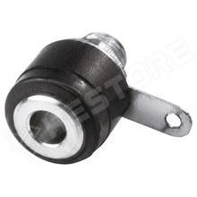 BS312-BK / Banán aljzat, 4mm, panelre, forrasztható, fekete
