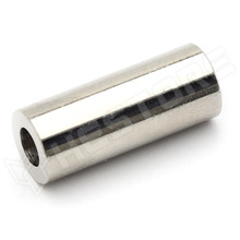 DR318/4.3X20 / Távtartó hüvely, hengeres, nikkelezett sárgaréz, belső: Ø4.3mm, külső: Ø8mm, hossz: 20mm (318/4.3X20 / DREMEC)