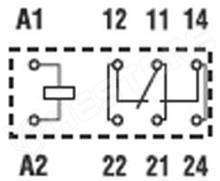 40.61.7.012.0000 / Relé,  SPCO, 12VDC, 16A (FINDER)