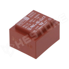1x9V 1VA 230V / PCB transzformátor, kiöntött, EI30, 1VA, 230V AC, 9V, 111mA (44050 / MYRRA)