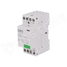 IKD432-31-24V / Mágneskapcsoló, 4-pólusos installációs, NC + NO x3, 24V DC, 32A, DIN sínre (30.046.886 / ISKRA)